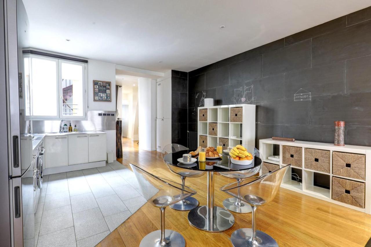 Paris Montorgueil Quarter City Apartment Buitenkant foto